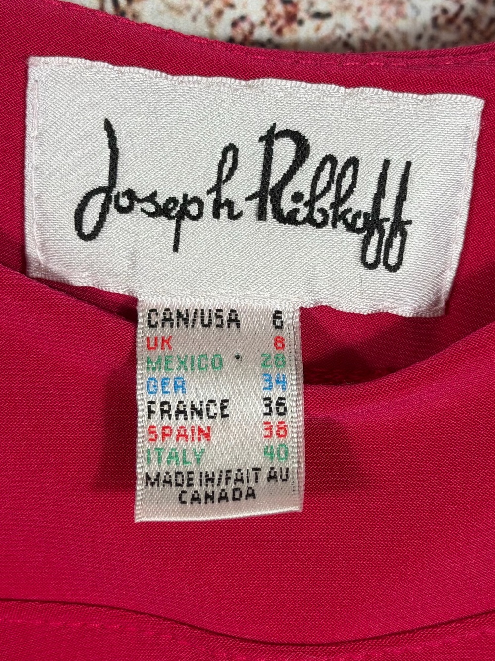 Joseph Ribkoff Ruffled Mini - Picture 7 of 8